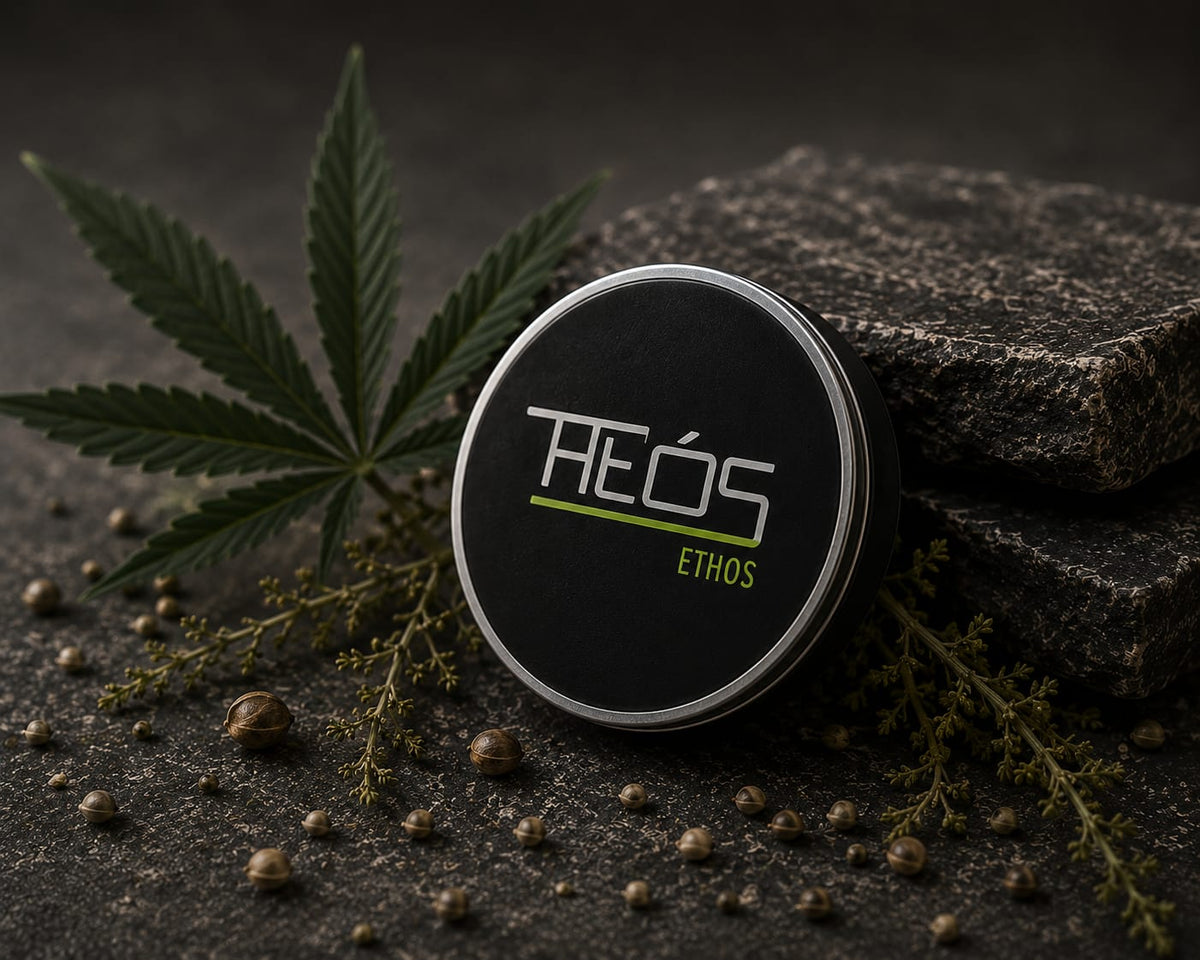 Theos Ethos – Hemp Face Wash & Skin Cleanser for Men