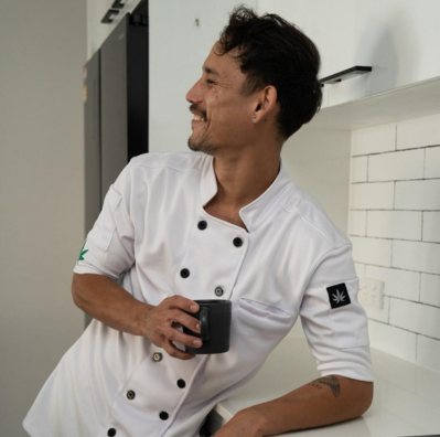 Classic Hemp Chef Jacket – Sustainable Button-Up Workwear for Chefs