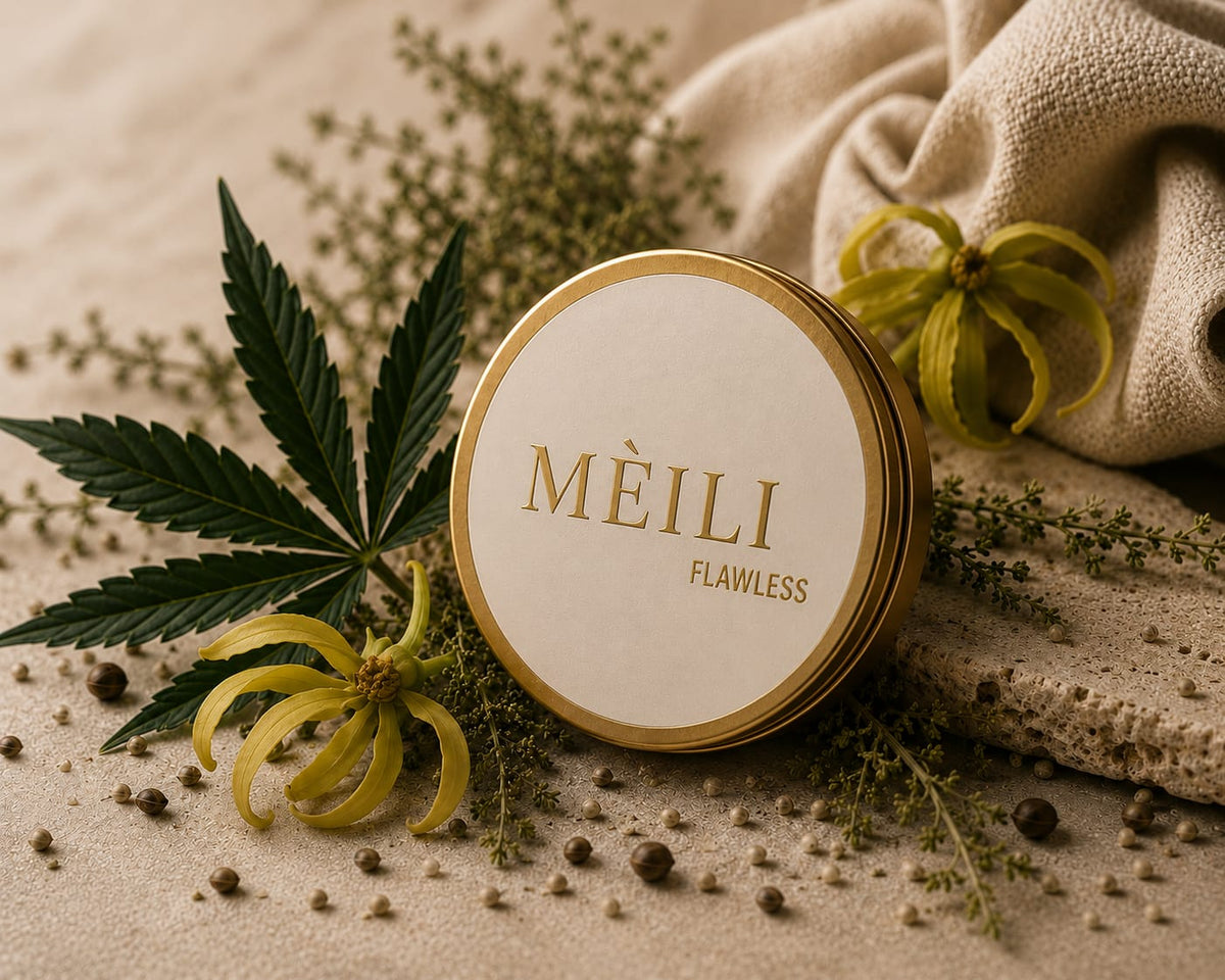 Meili Revive – Hemp & Lavender Face Oil for Calm, Hydrated Skin